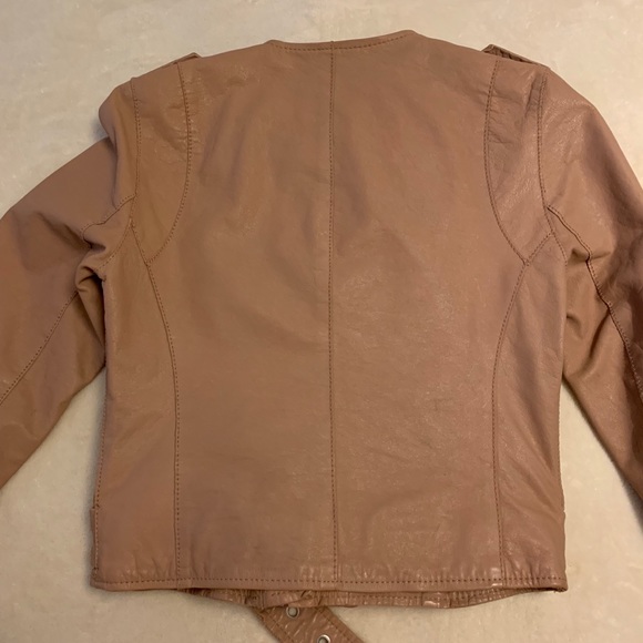 ALL SAINTS Moto Leather Jacket - Picture 2 of 8